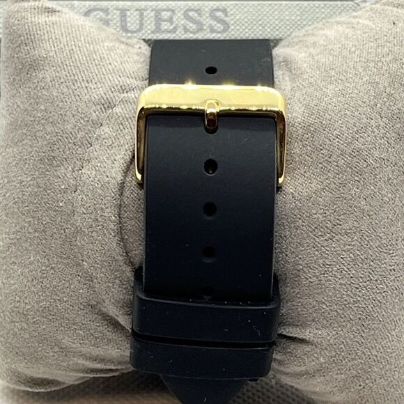Guess U0787G1 Men\'s Black Silicone Straps Digital Dial Quartz Wrist Watch JMB32 main image 13